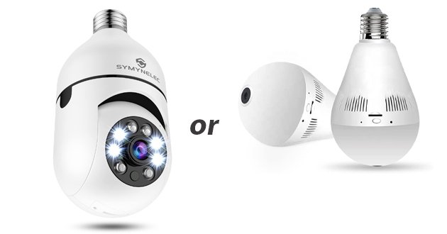 دوربین مداربسته لامپی چرخشی یا دوربین ۳۶۰درجه لامپی؟