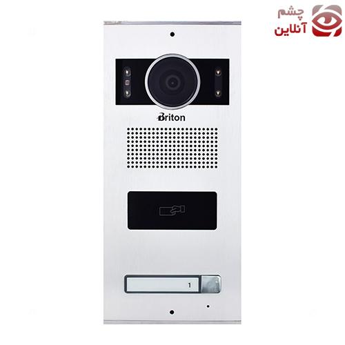bpk-2001-r پنل آیفون تصویری کارتی برایتون 1 واحدی مدل BPK-2001-R