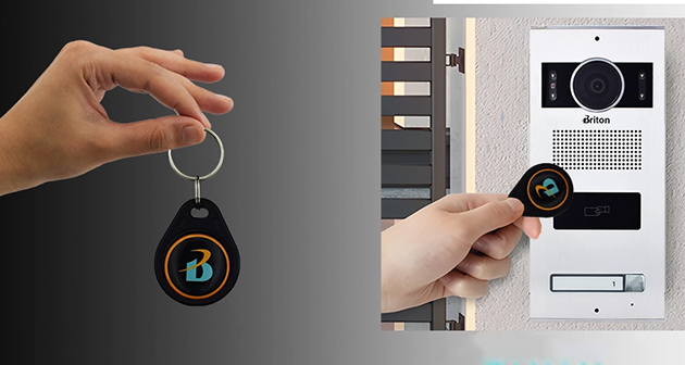 کارایی تگ آیفون تصویری 10 تایی برایتون مدل RFID card