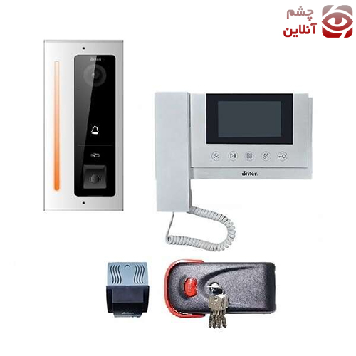 پکیج آیفون تصویری 1 واحدی حافظه دار اثر انگشتی – یوتاب – برایتون مدل 4330-5001