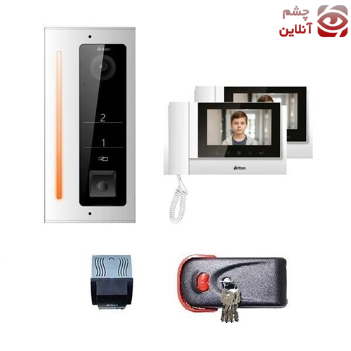 پکیج آیفون تصویری 2 واحدی حافظه دار اثر انگشتی-یوتاب-برایتون مدل 7030-5002